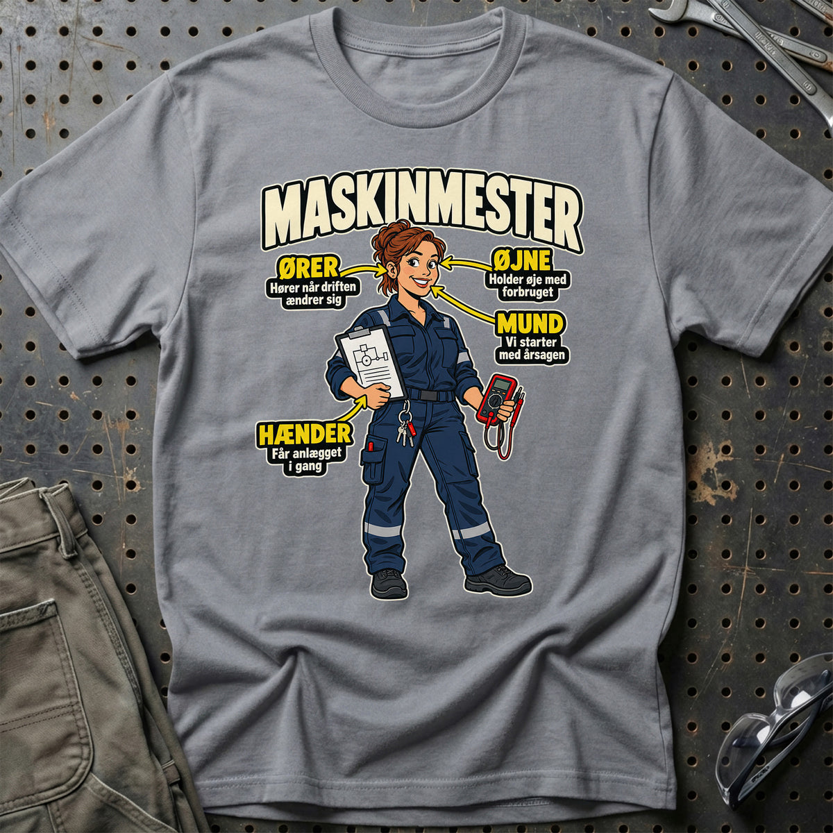 
Produktbillede af Maskinmester – Anatomi T-Shirt