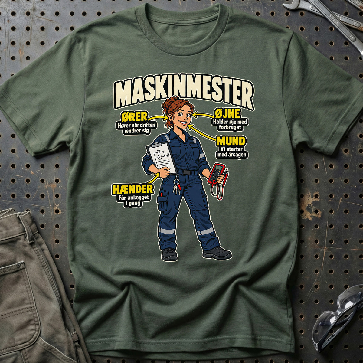 
Produktbillede af Maskinmester – Anatomi T-Shirt