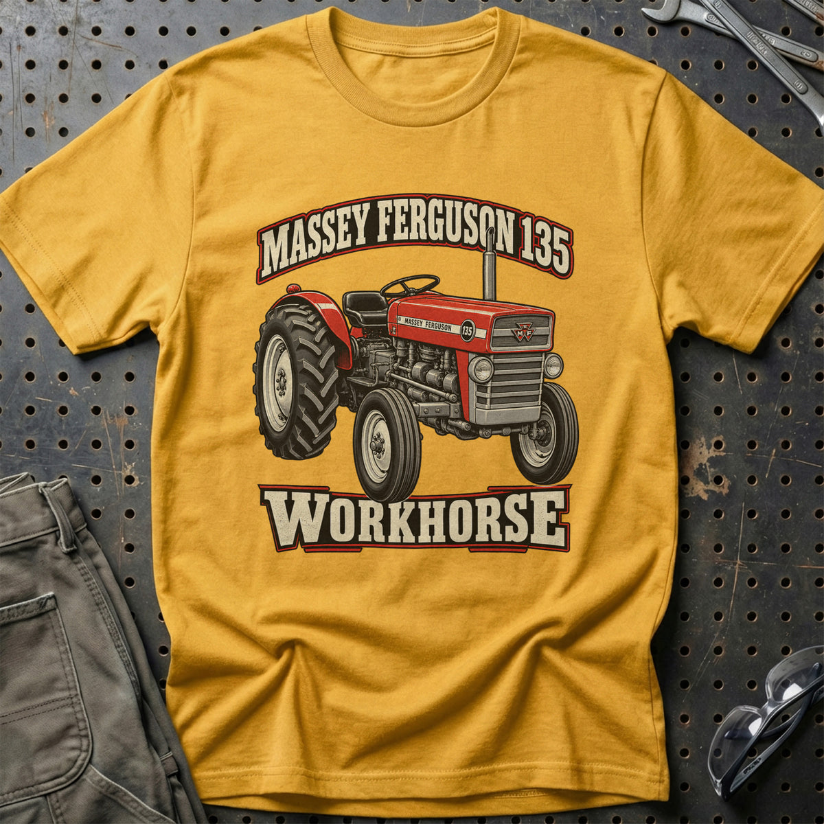 
Produktbillede af Massey Ferguson 135 – Workhorse T-Shirt