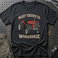 Massey Ferguson 135 – Workhorse T-Shirt-Beklædning-Massey Ferguson-Sort-S-Garage Culture Shop- garage - man cave - merchandise