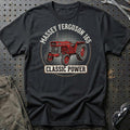Massey Ferguson 165 Classic Power - Vintage Tractor T-Shirt-Beklædning-Massey Ferguson-Sort-S-Garage Culture Shop- garage - man cave - merchandise