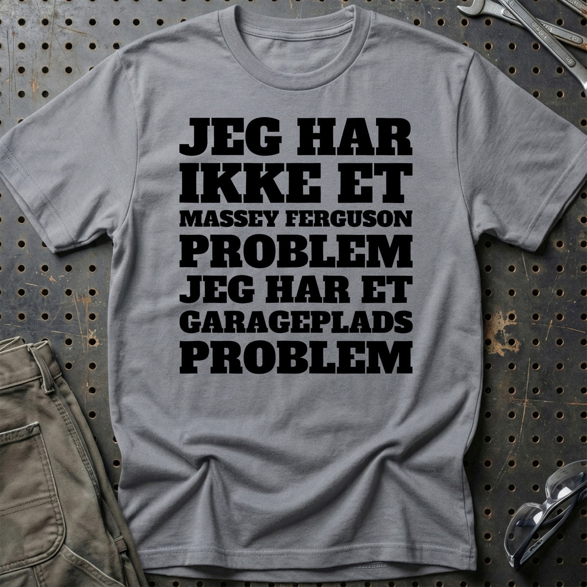 
Produktbillede af Massey Ferguson – Jeg har et garageplads problem T-Shirt