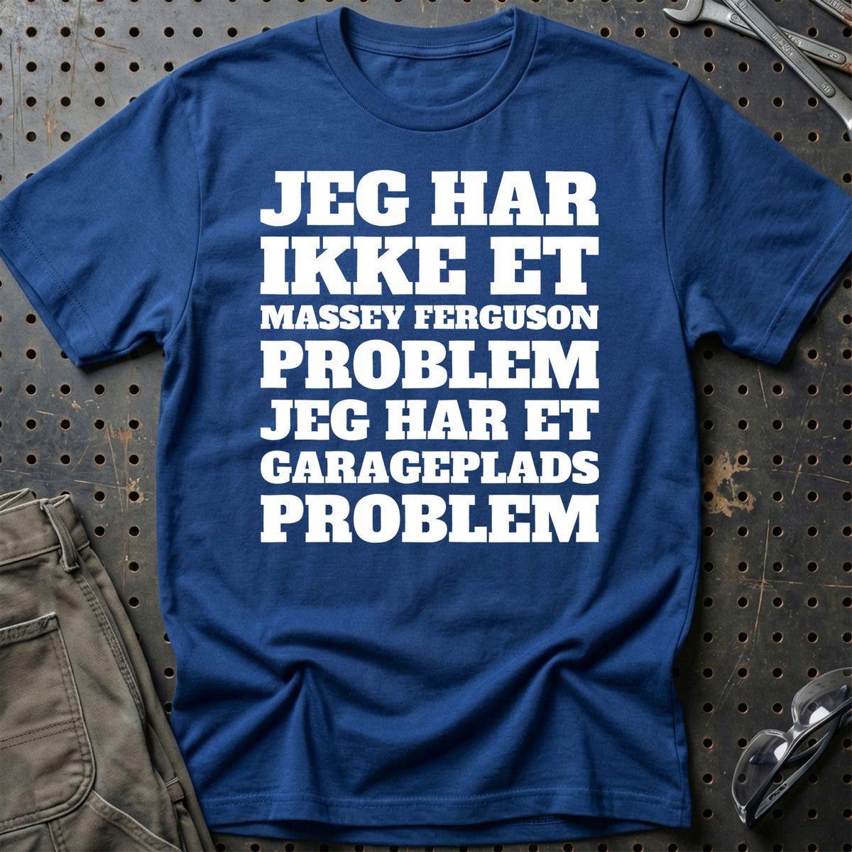 
Produktbillede af Massey Ferguson – Jeg har et garageplads problem T-Shirt
