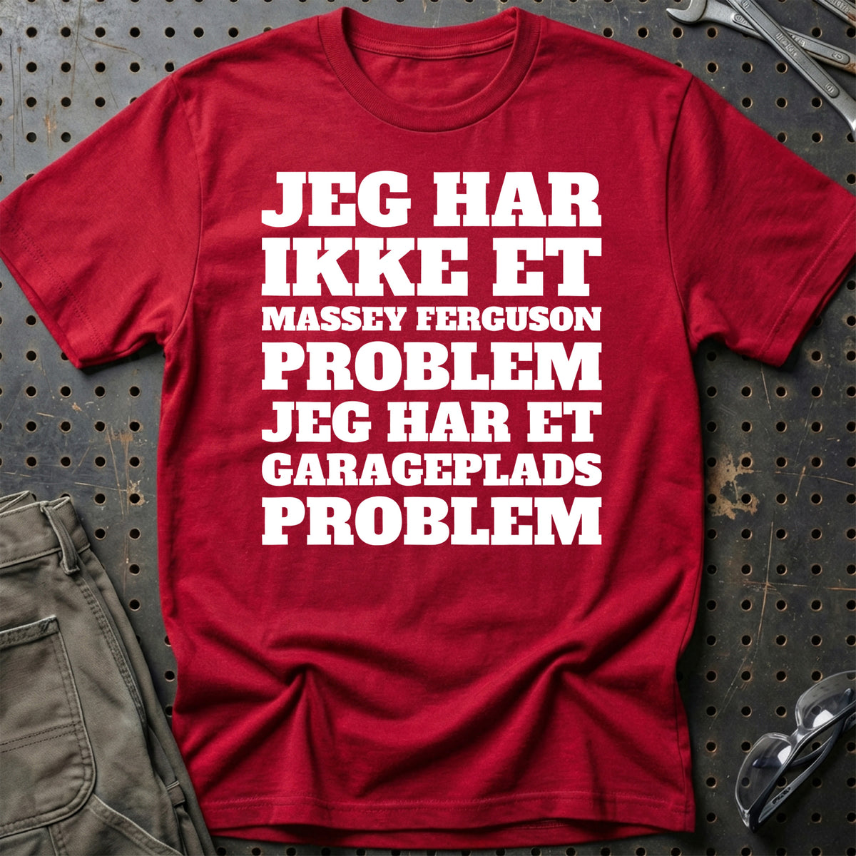 
Produktbillede af Massey Ferguson – Jeg har et garageplads problem T-Shirt