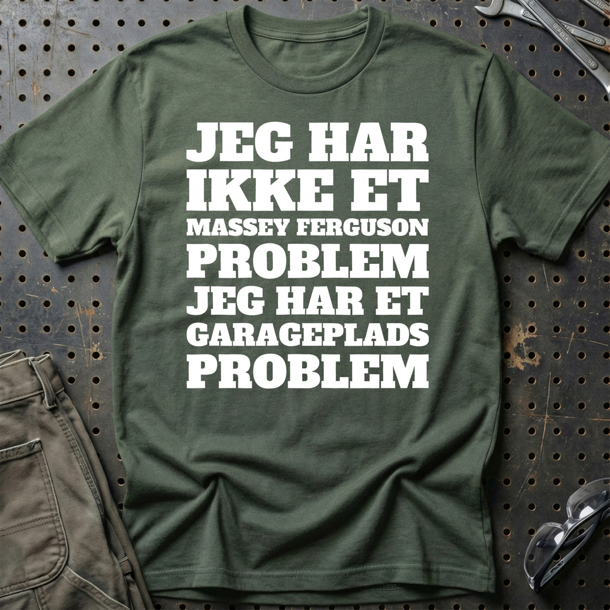 
Produktbillede af Massey Ferguson – Jeg har et garageplads problem T-Shirt