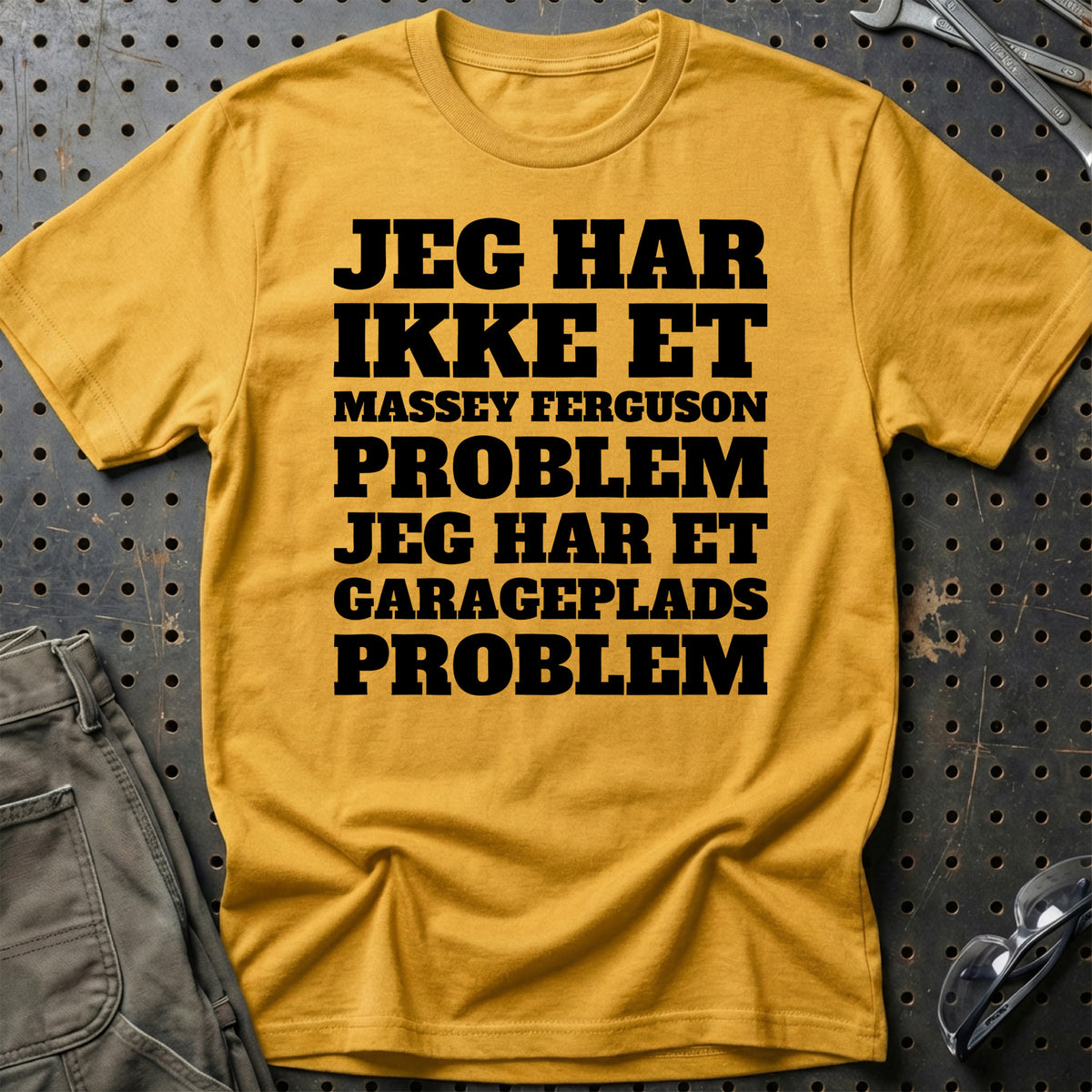 
Produktbillede af Massey Ferguson – Jeg har et garageplads problem T-Shirt