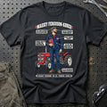 
Massey Ferguson-Kører T-Shirt – Sort