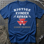 
Produktbillede af Massey Ferguson Rigtige Kvinder Kører T-Shirt