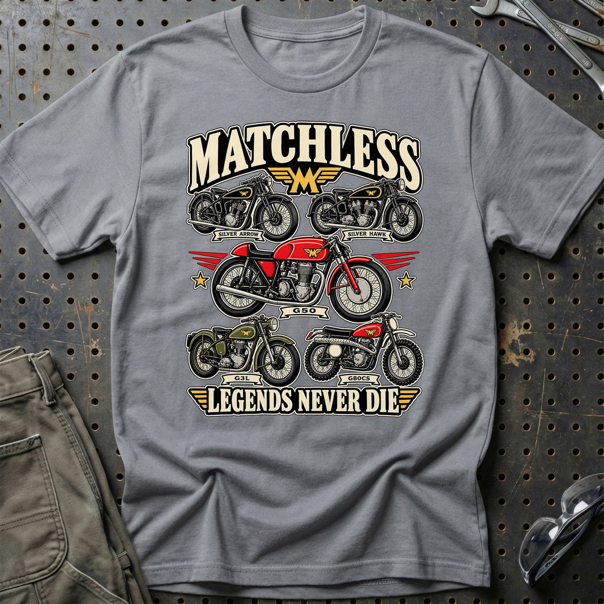 
Produktbillede af Matchless Legends Never Die T-Shirt