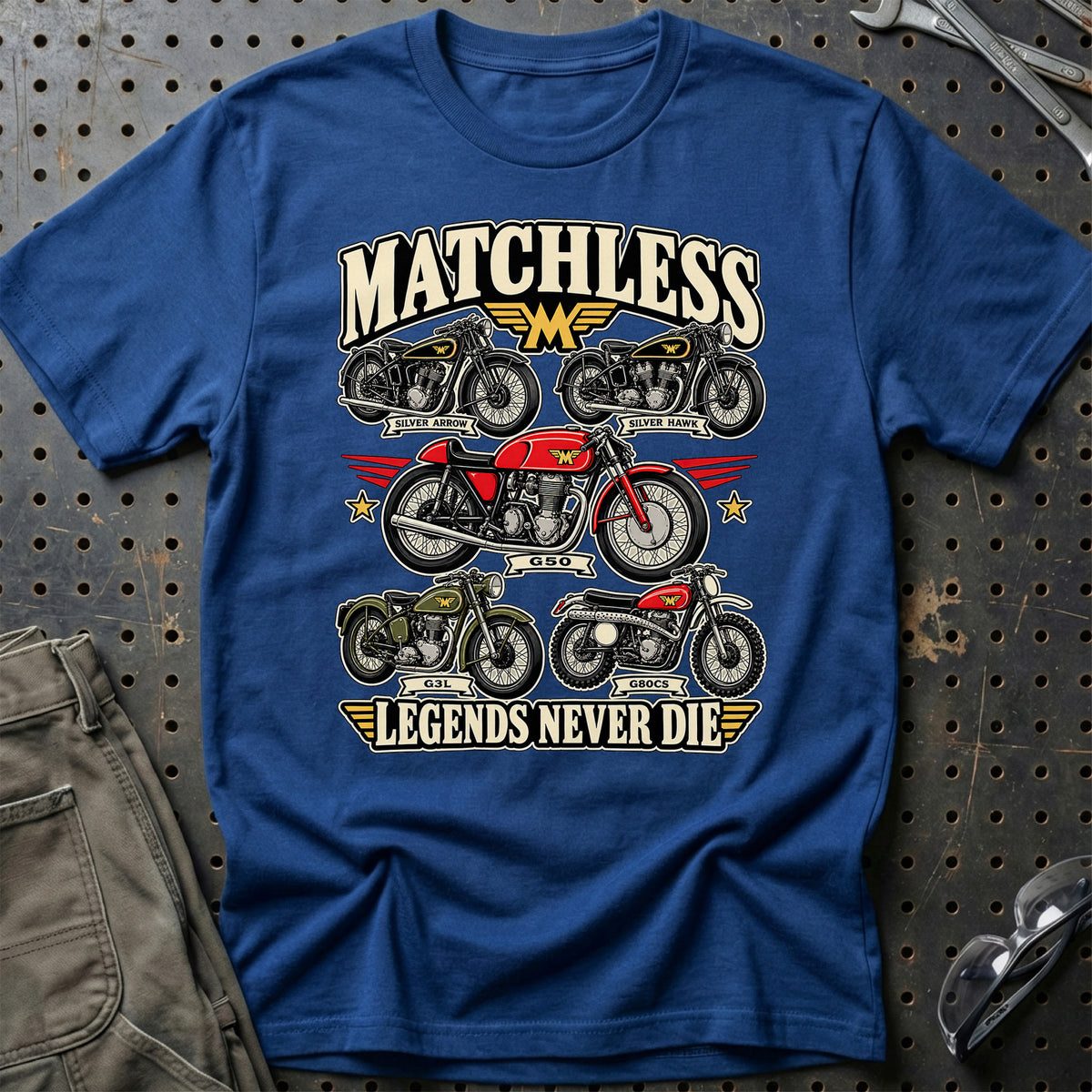 
Produktbillede af Matchless Legends Never Die T-Shirt