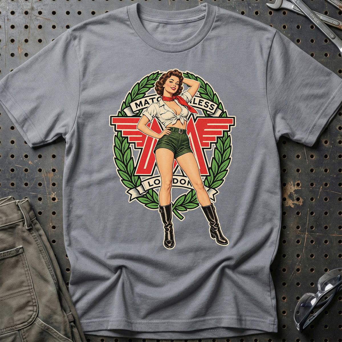 
Produktbillede af Matchless Retro Pinup T-Shirt