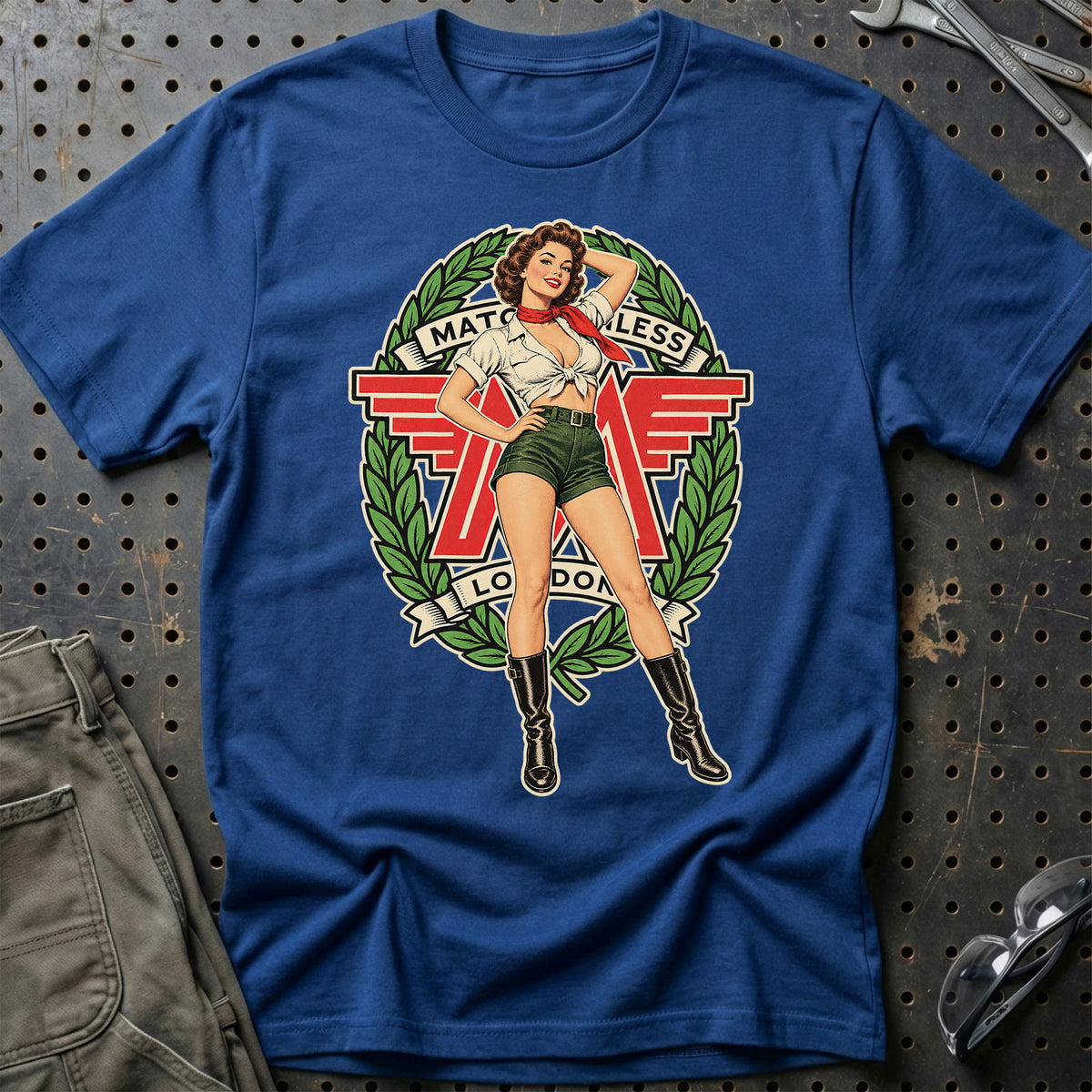 
Produktbillede af Matchless Retro Pinup T-Shirt