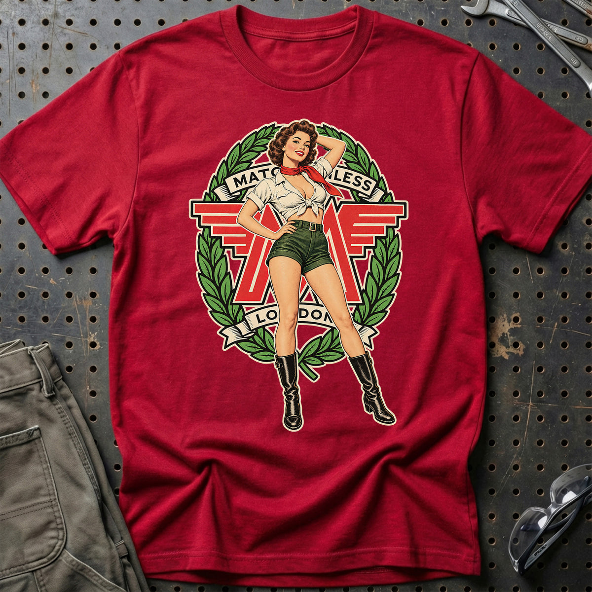 
Produktbillede af Matchless Retro Pinup T-Shirt