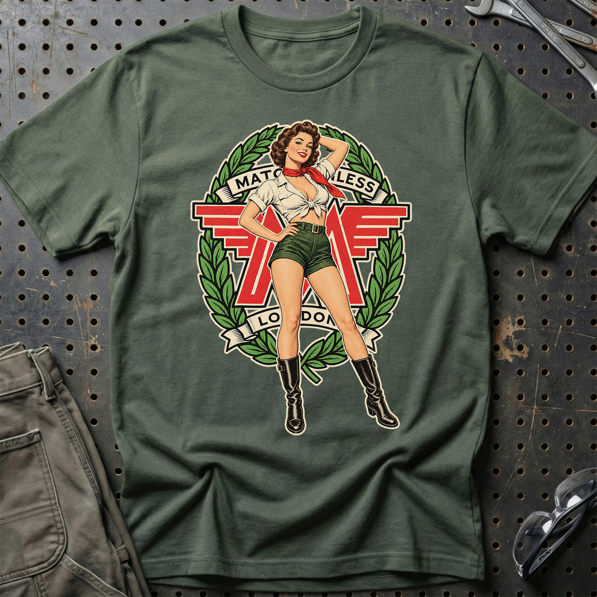 
Produktbillede af Matchless Retro Pinup T-Shirt