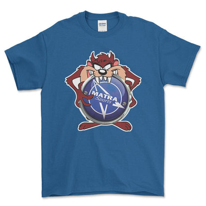 Matra TAZ Unisex T-Shirt , Bomuld-Beklædning-Matra-Blå Royal-S-Forside-Garage Culture Shop- garage - man cave - merchandise