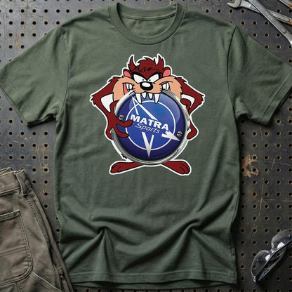 Matra TAZ Unisex T-Shirt , Bomuld-Beklædning-Matra-Grøn Militær-S-Garage Culture Shop- garage - man cave - merchandise