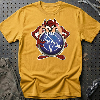 Matra TAZ Unisex T-Shirt , Bomuld-Beklædning-Matra-Guld-S-Garage Culture Shop- garage - man cave - merchandise