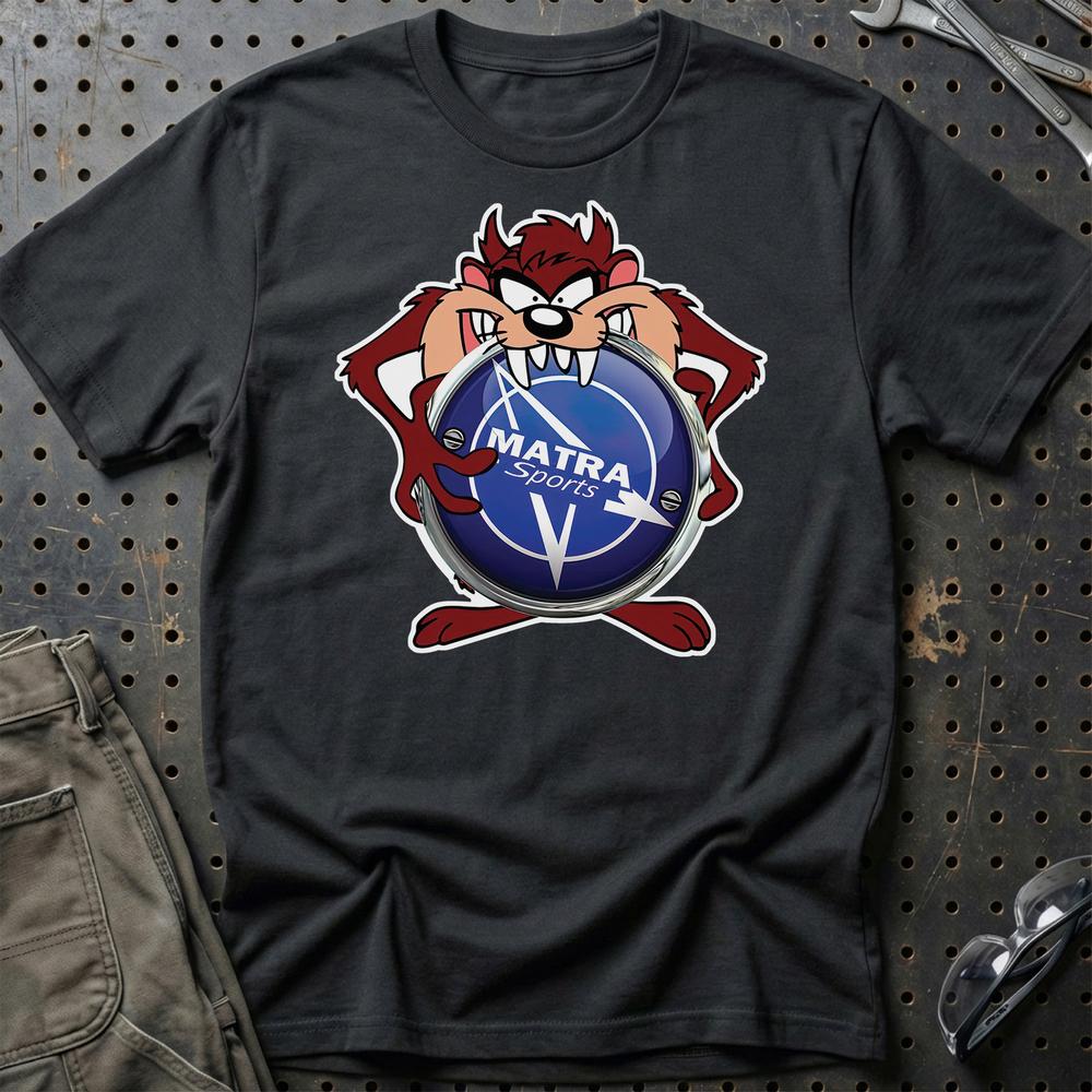 Matra TAZ Unisex T-Shirt , Bomuld-Beklædning-Matra-Sort-S-Garage Culture Shop- garage - man cave - merchandise