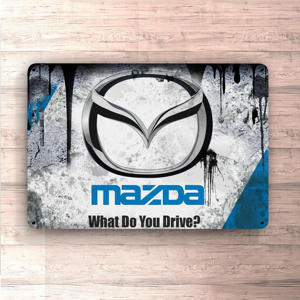 Mazda Skilte, Musemåtte, Dørmåtte , Plakat-Skilte-Mazda-Garage Culture Shop- garage - man cave - merchandise