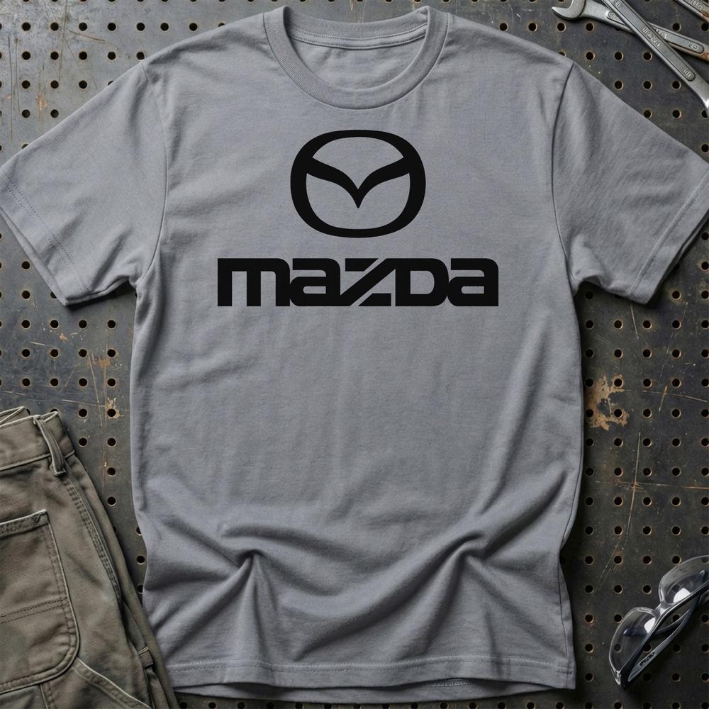 Mazda T-Shirt-Beklædning-Mazda-Grå Sport-S-Garage Culture Shop- garage - man cave - merchandise
