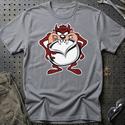 Mazda TAZ Unisex T-Shirt , Bomuld-Beklædning-Mazda-Grå Sport-S-Garage Culture Shop- garage - man cave - merchandise