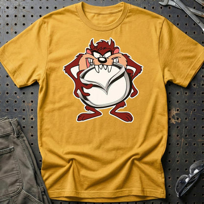Mazda TAZ Unisex T-Shirt , Bomuld-Beklædning-Mazda-Guld-S-Garage Culture Shop- garage - man cave - merchandise