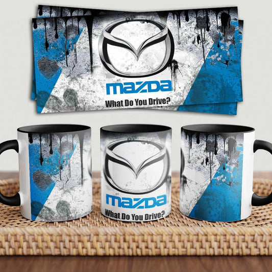 Mazda "To Toner" Vintage Keramisk Krus-Krus-Mazda-Garage Culture Shop- garage - man cave - merchandise