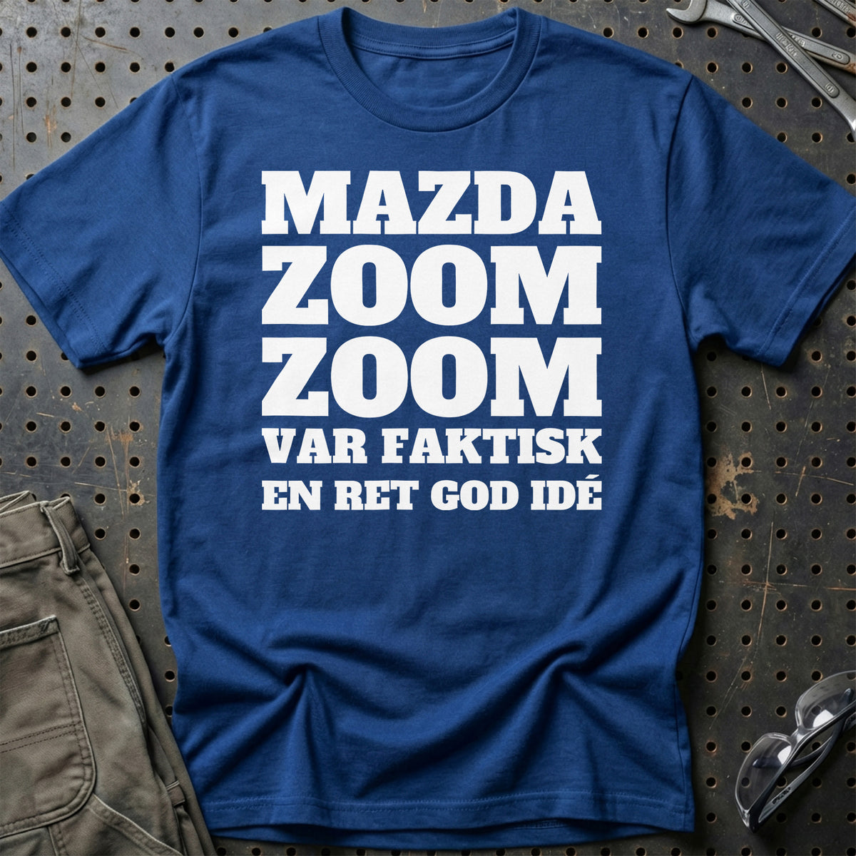 
Produktbillede af Mazda – Zoom Zoom Var Faktisk En Ret God Idé T-Shirt