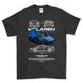 McLaren 720S T-Shirt-Beklædning-McLaren-Sort-S-Garage Culture Shop- garage - man cave - merchandise
