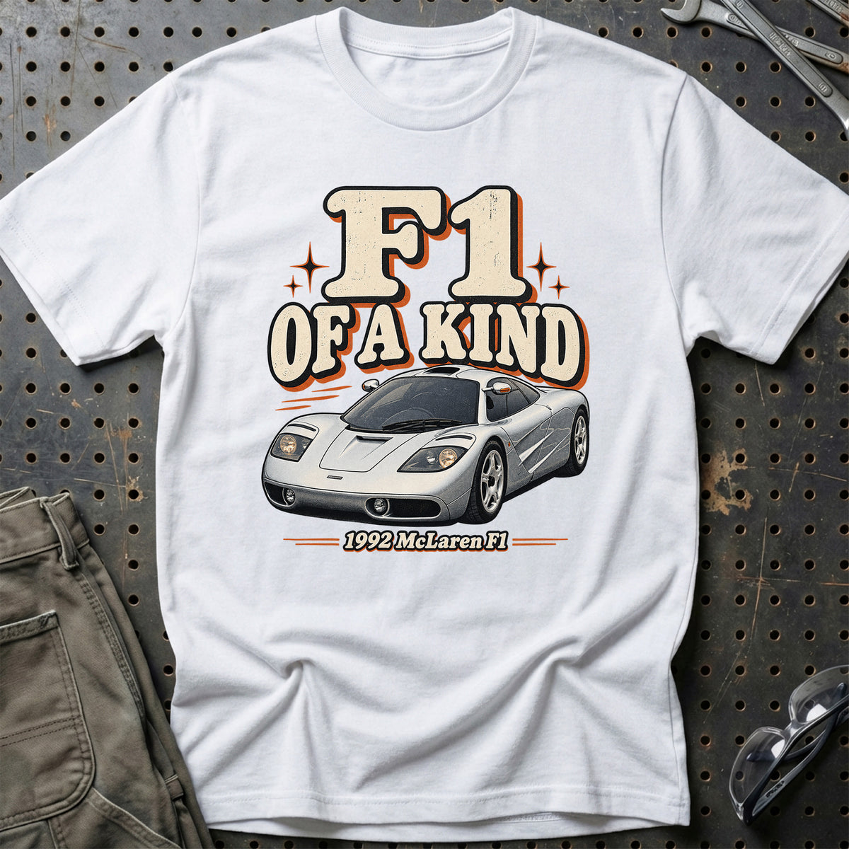 
McLaren F1 1992 – F1 of a Kind T-Shirt – Hvid