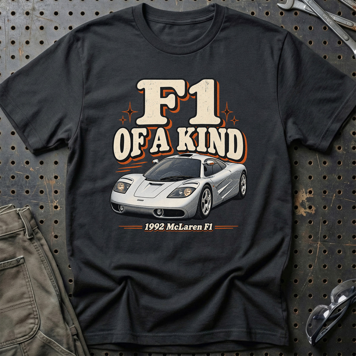 
McLaren F1 1992 – F1 of a Kind T-Shirt – Sort
