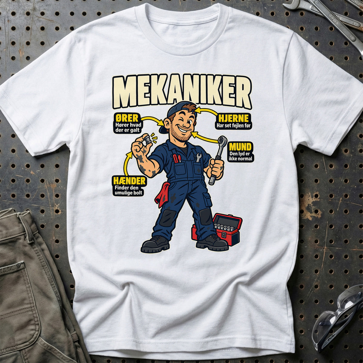 
Produktbillede af Mekaniker – Anatomi T-Shirt