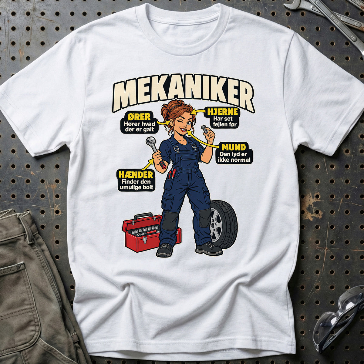 
Produktbillede af Mekaniker – Anatomi T-Shirt
