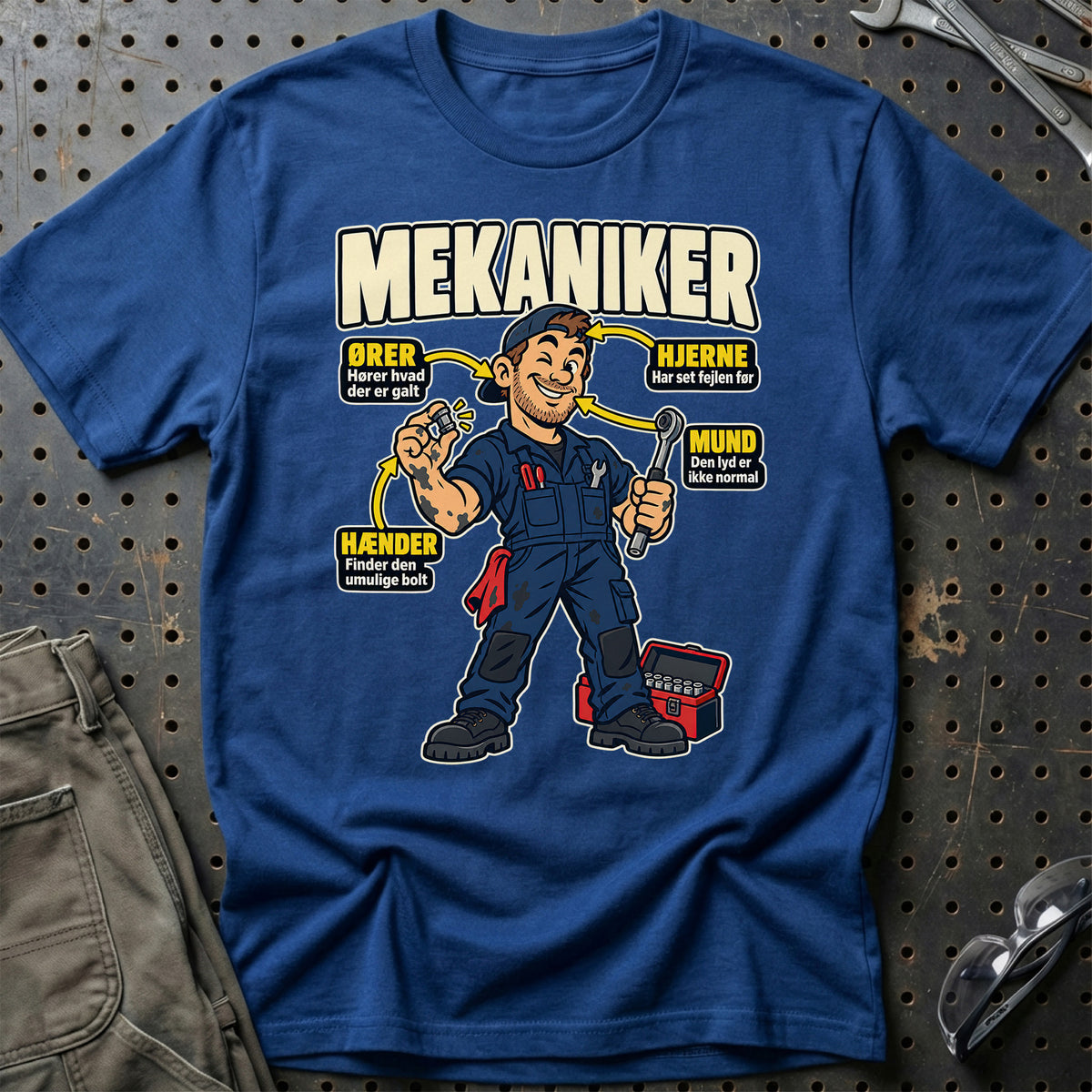 
Produktbillede af Mekaniker – Anatomi T-Shirt