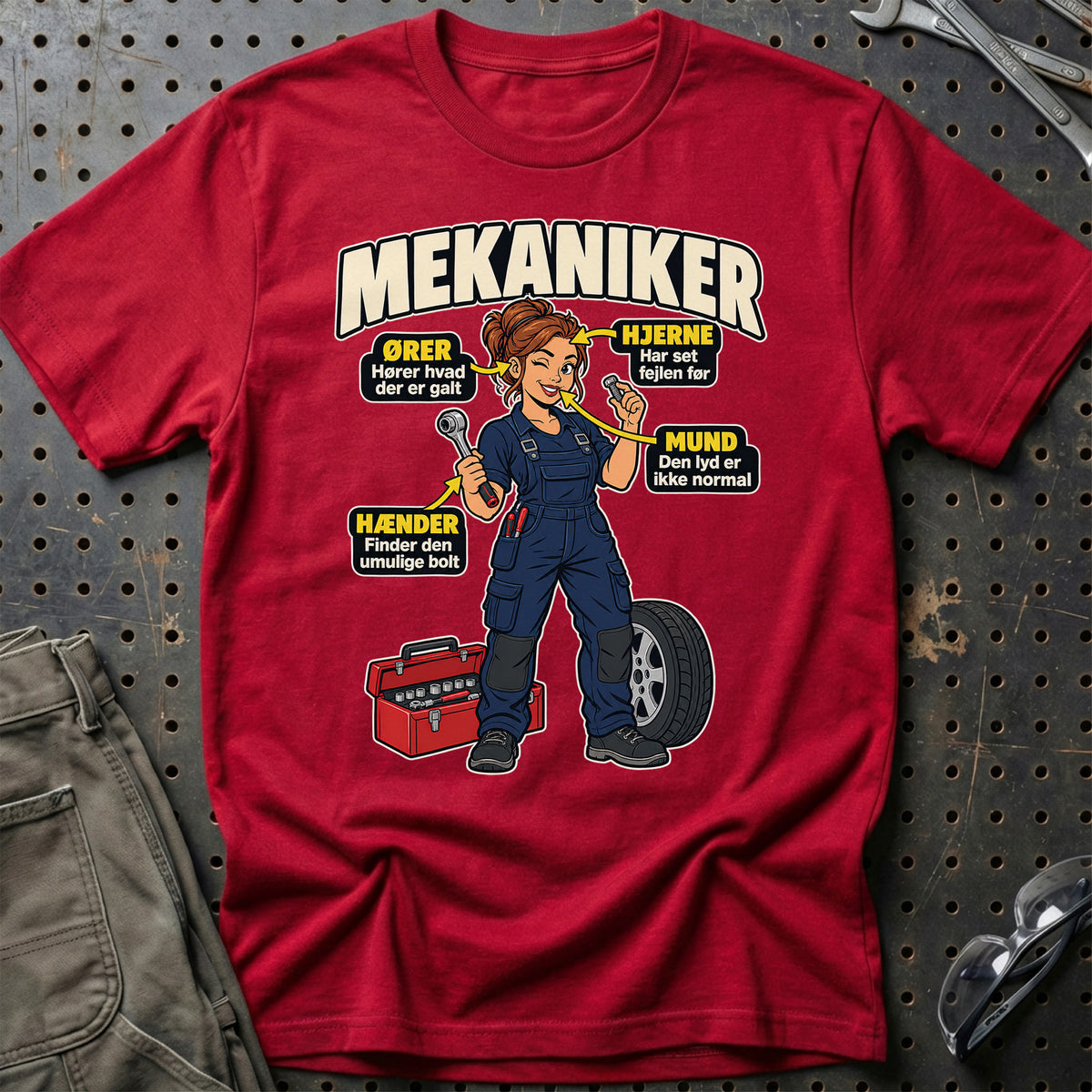 
Produktbillede af Mekaniker – Anatomi T-Shirt