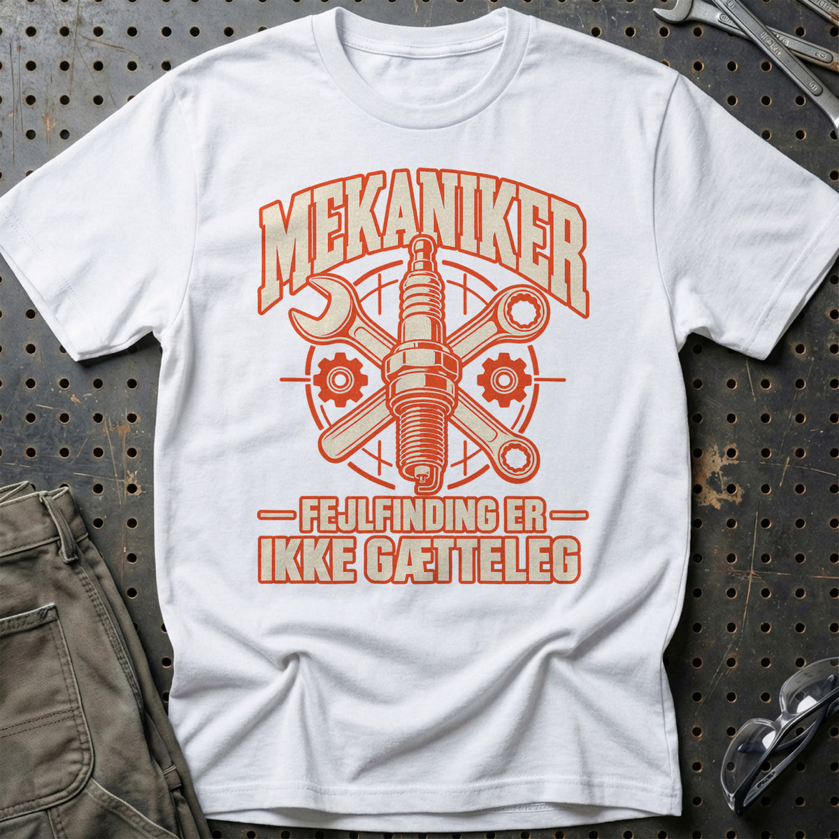 
Produktbillede af Mekaniker – Fejlfinding Er Ikke Gætteleg T-Shirt