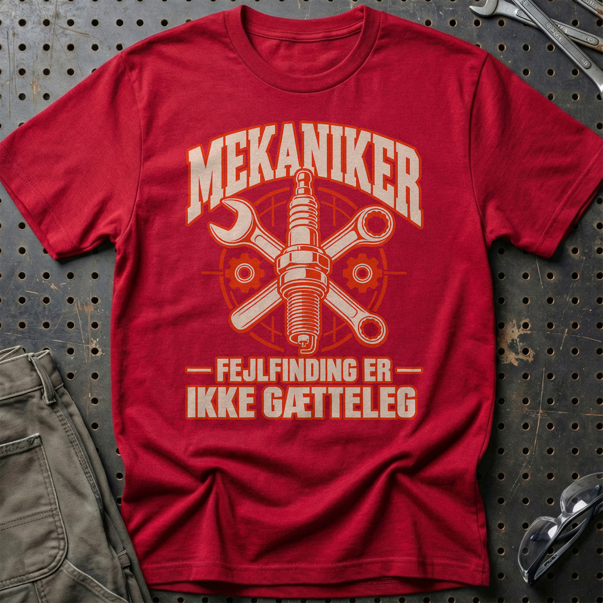 
Produktbillede af Mekaniker – Fejlfinding Er Ikke Gætteleg T-Shirt