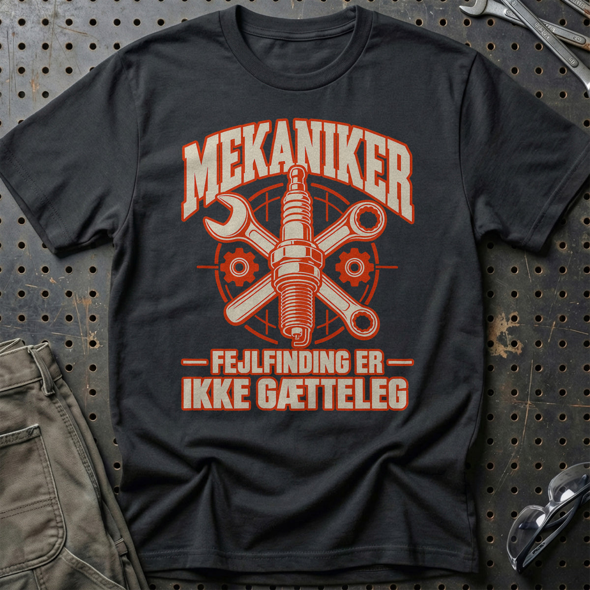 
Produktbillede af Mekaniker – Fejlfinding Er Ikke Gætteleg T-Shirt