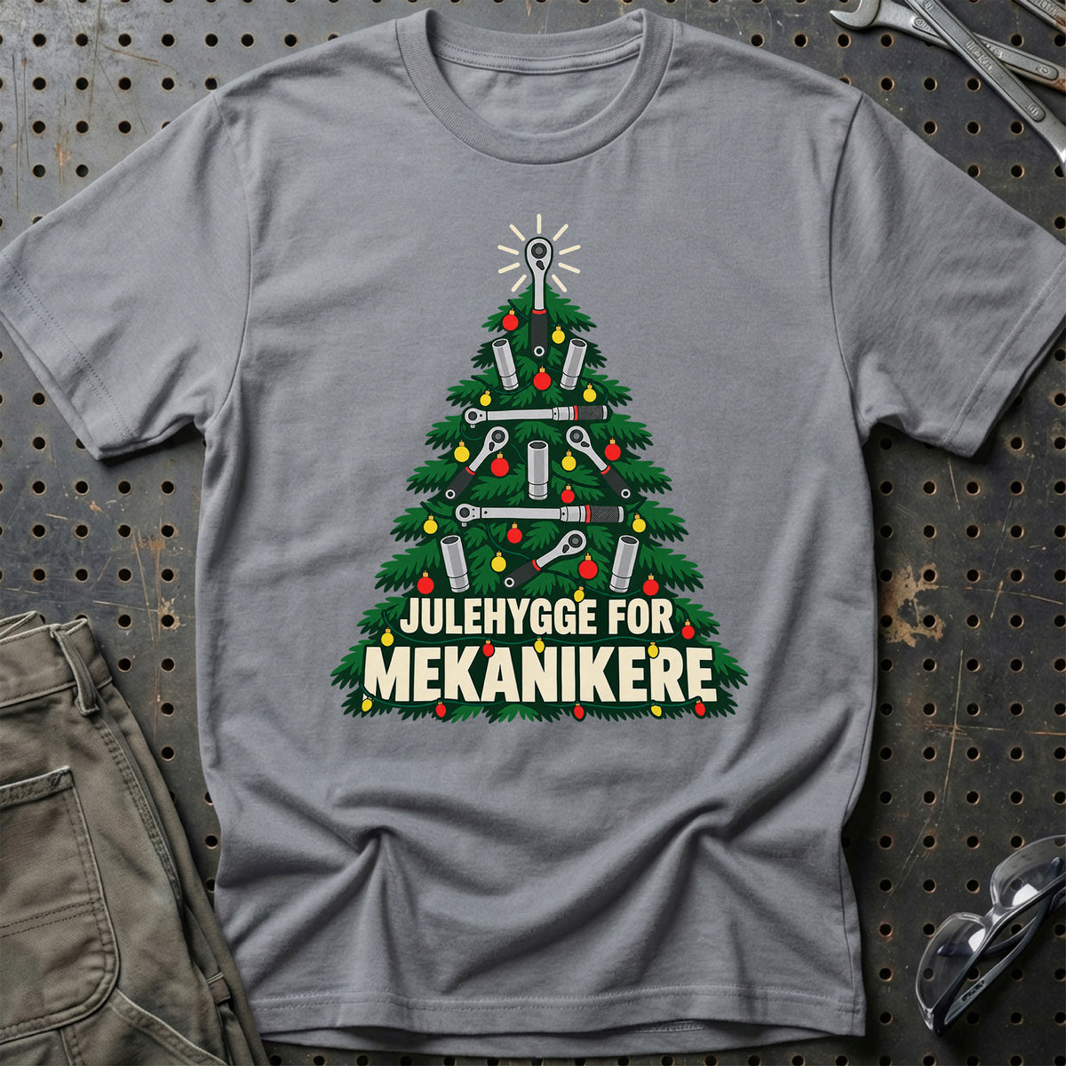 
Mekaniker – Julehygge – Unisex T-Shirt – Grå Sport