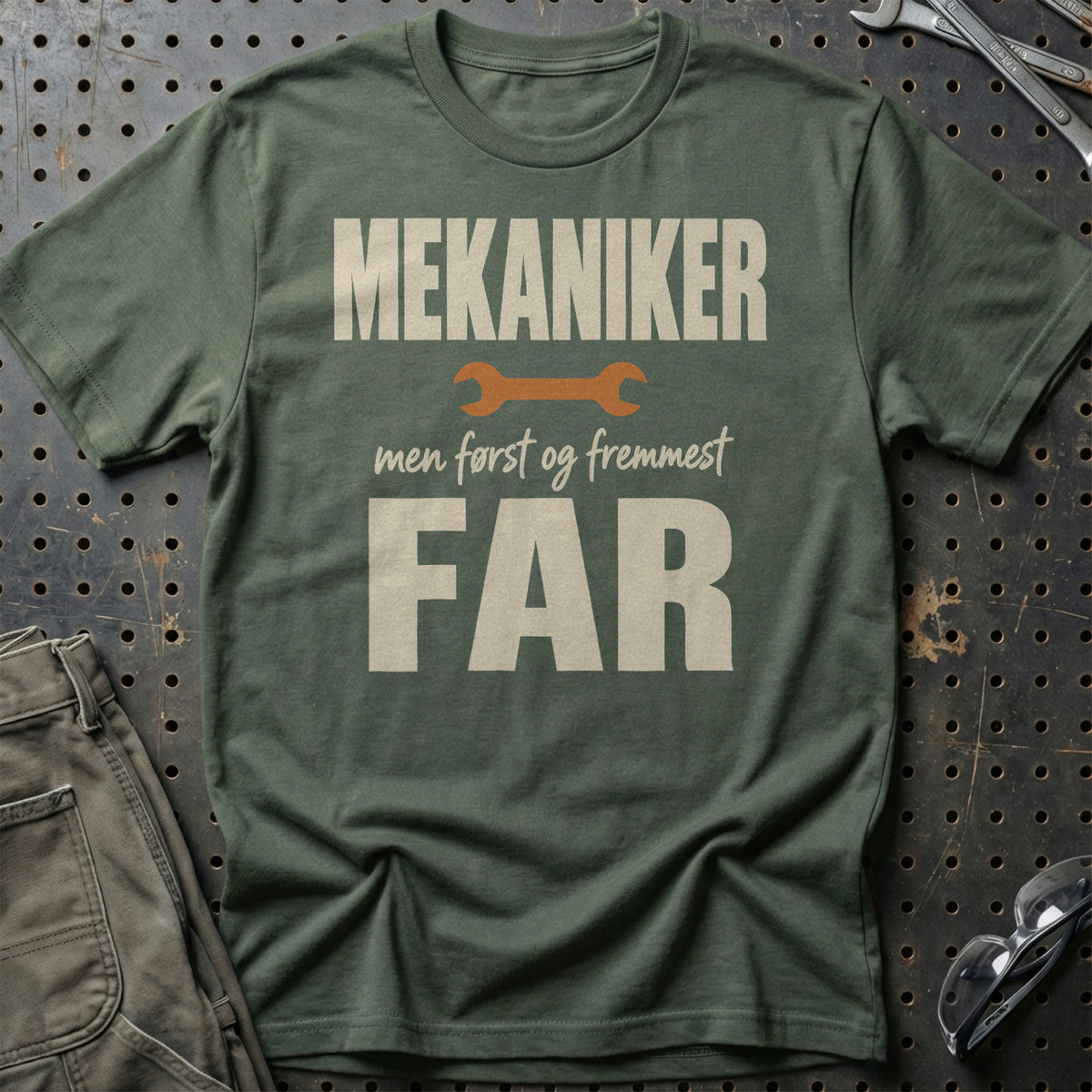 
Produktbillede af Mekaniker – Men Først Og Fremmest Far T-Shirt
