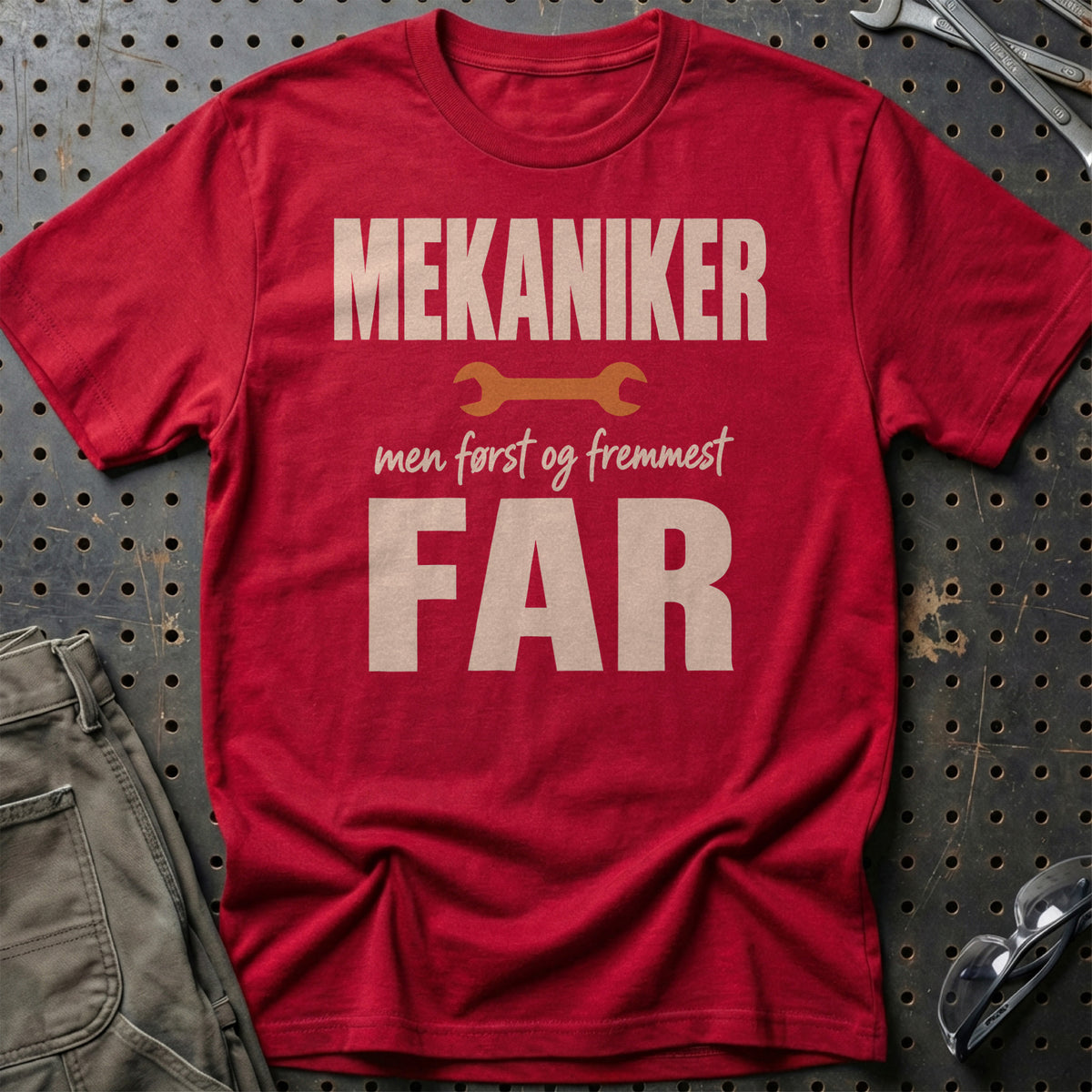 
Produktbillede af Mekaniker – Men Først Og Fremmest Far T-Shirt