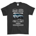 Mercedes AMG GT R T-Shirt-Beklædning-Mercedes-Sort-S-Garage Culture Shop- garage - man cave - merchandise