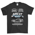 Mercedes AMG GT T-Shirt-Beklædning-Mercedes-Sort-S-Garage Culture Shop- garage - man cave - merchandise