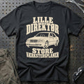 
Mercedes-Benz C-Class W202-S202 – Lille direktør store værkstedsplaner – Unisex T-Shirt – Sort