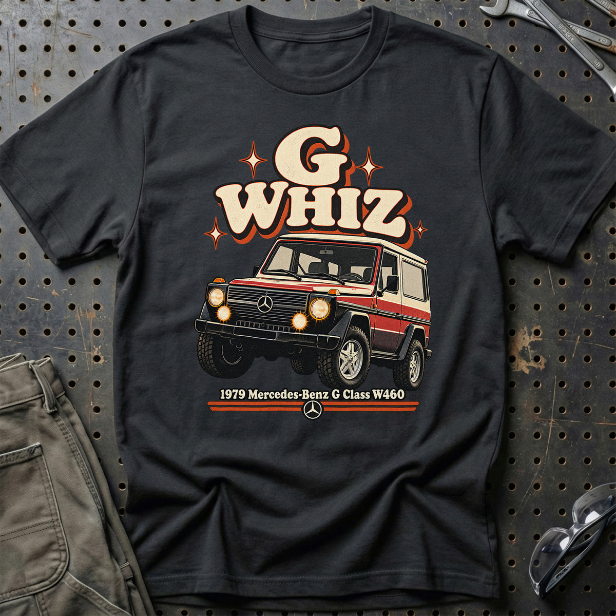 
Mercedes-Benz G-Class W460 1979 – G Whiz T-Shirt – Sort