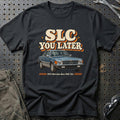 
Mercedes-Benz R107 SLC 1972 – SLC You Later T-Shirt – Sort