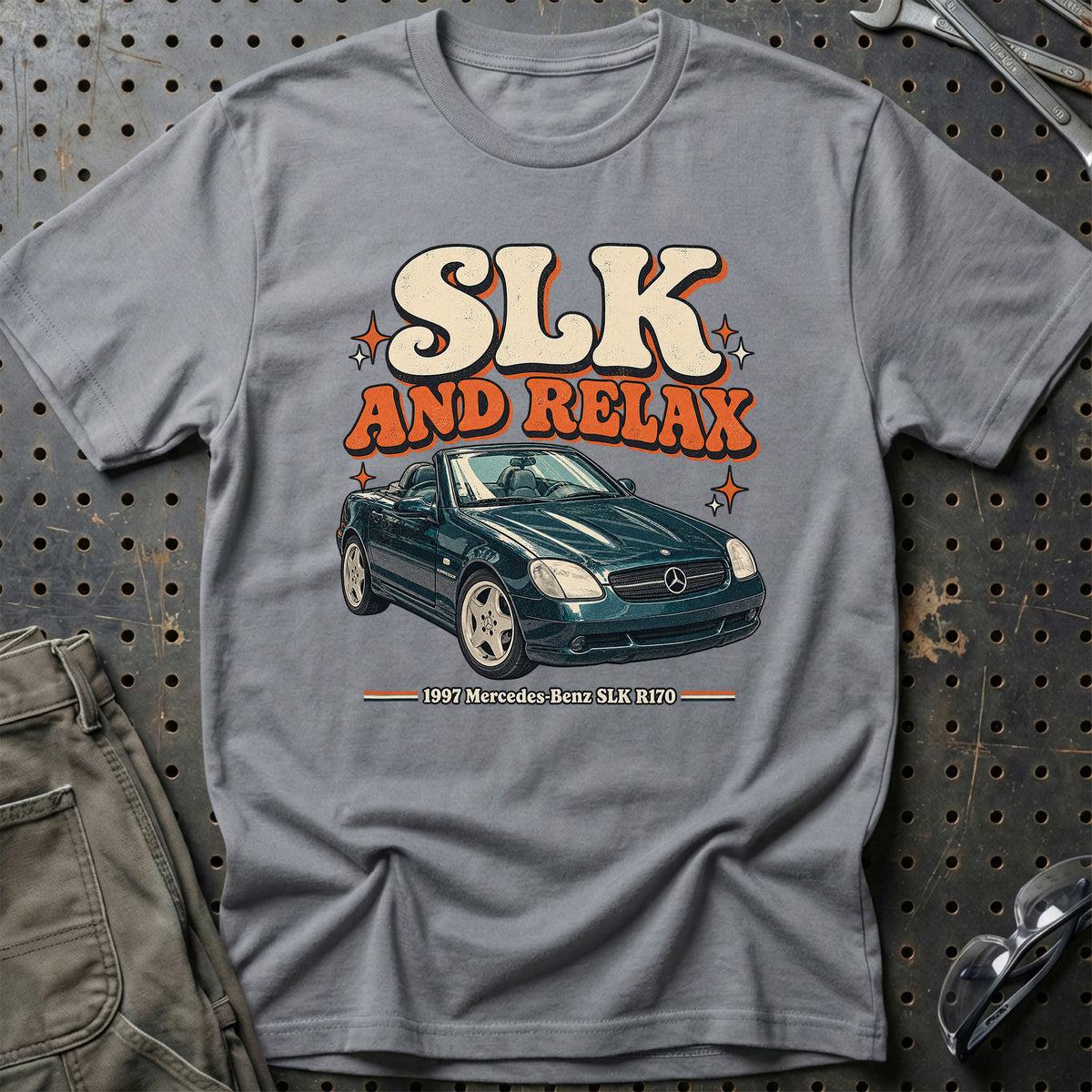 
Mercedes-Benz SLK R170 1997 – SLK and Relax T-Shirt – Grå Sport