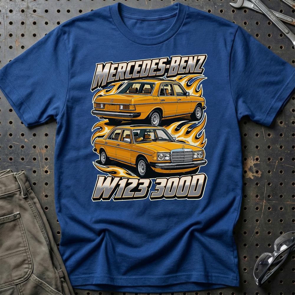
Produktbillede af Mercedes-Benz W123 300D T-Shirt