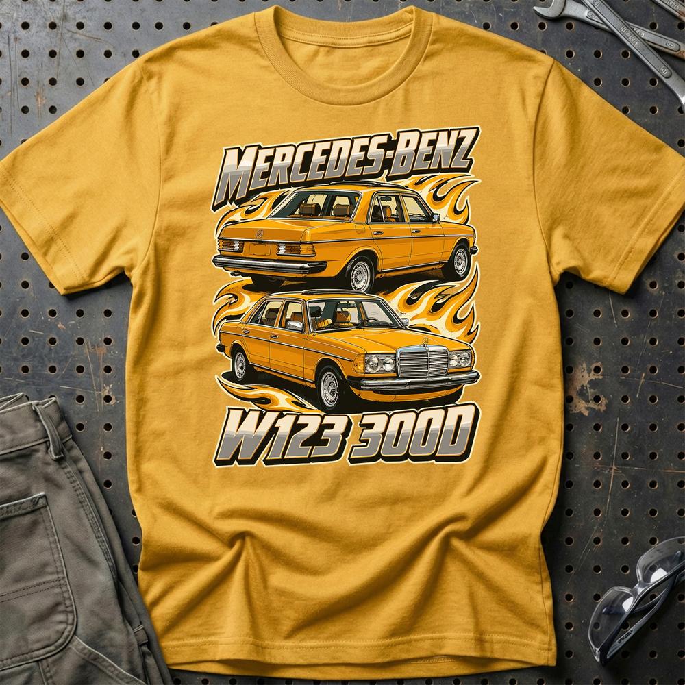 
Produktbillede af Mercedes-Benz W123 300D T-Shirt