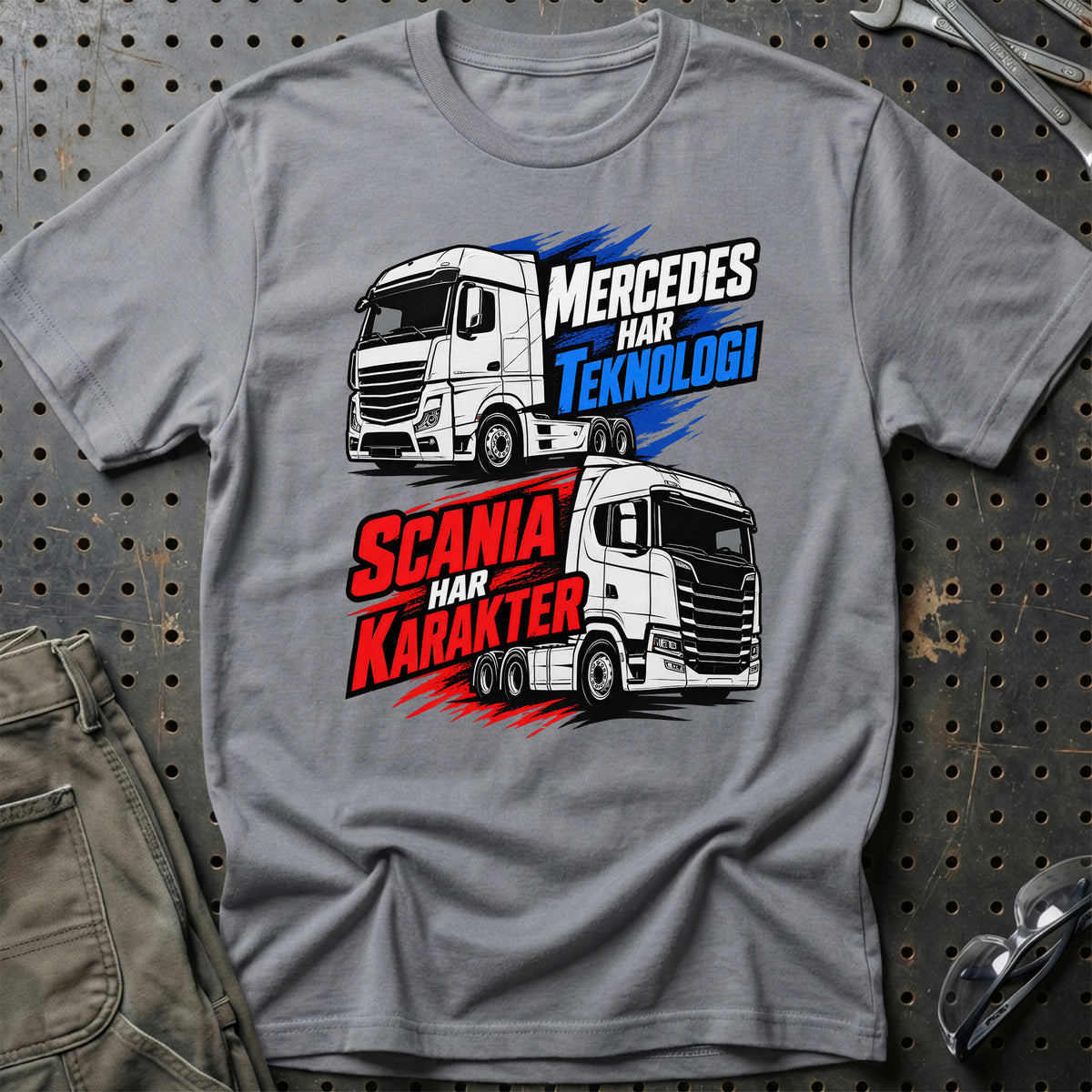 
Produktbillede af Mercedes Har Teknologi – Scania Har Karakter T-Shirt